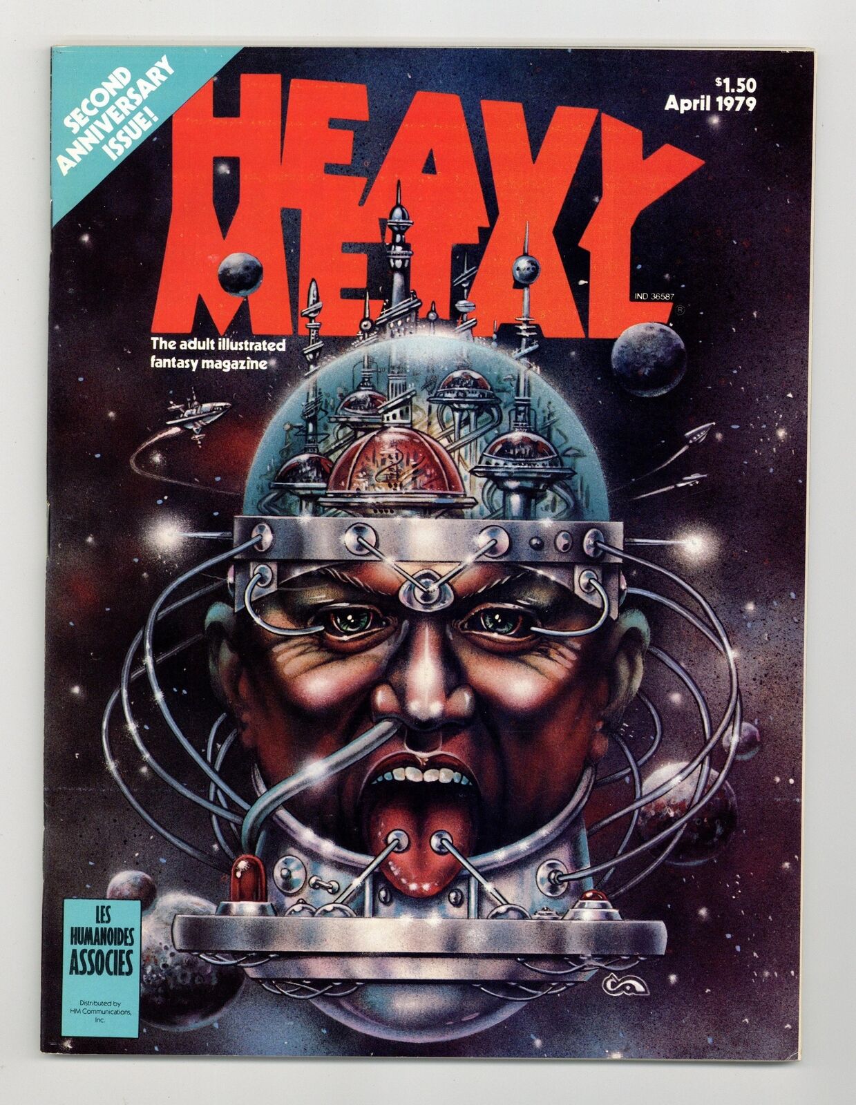 Heavy Metal Magazine Vol. 2 #12 GD+ 2.5 1979 Low Grade