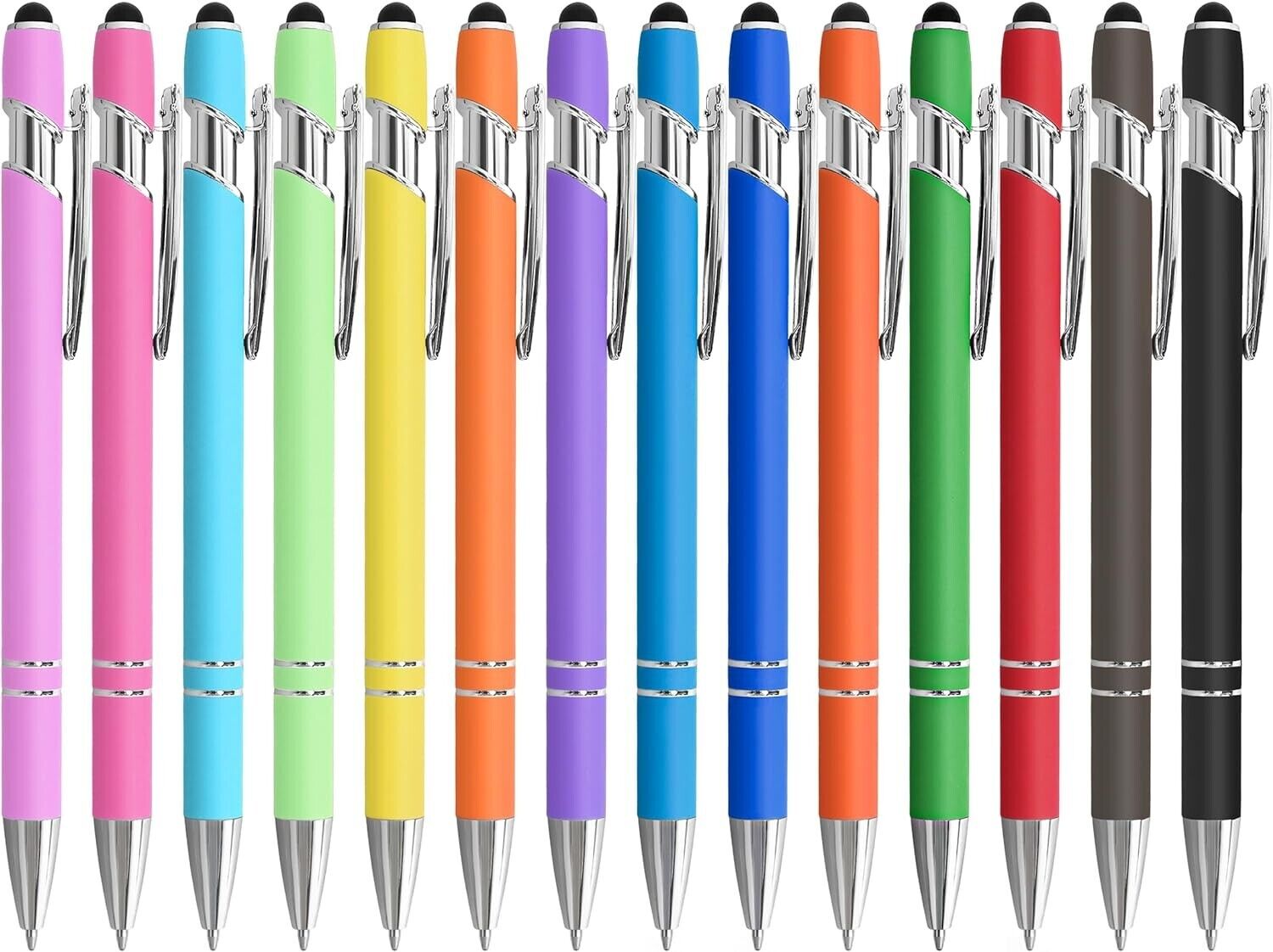 14 PCS Ballpoint Pens Stylus Pens for Touchscreen Ink Pens