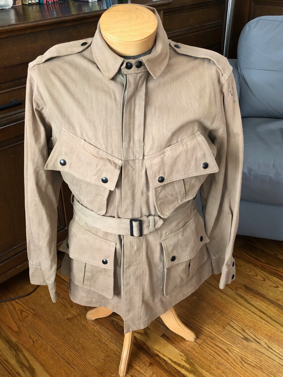 WWII US M1942 M42 Airborne Paratrooper Officer Tunic Uniform Jacket old contract