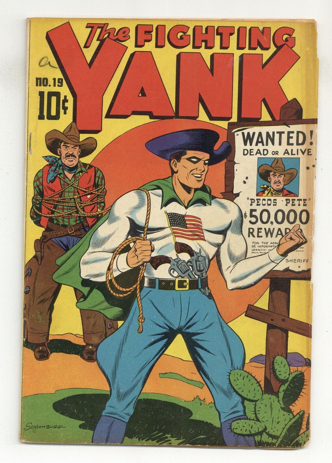 Fighting Yank #19 PR 0.5 1947