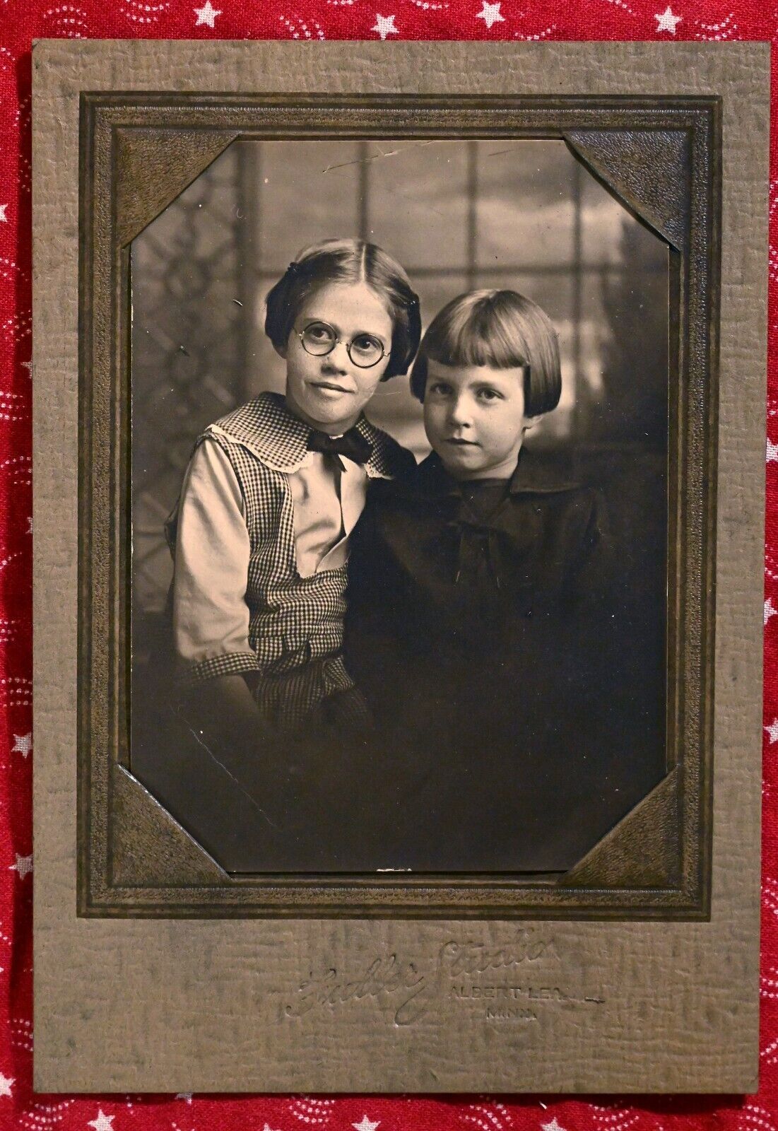 Two Young Girls circa early 20th century