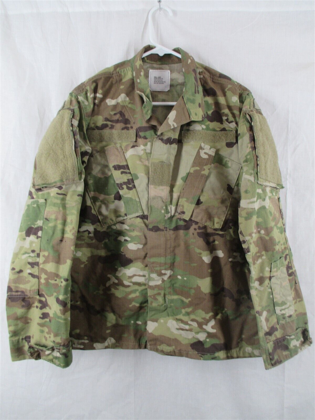 Scorpion W2 Small Short Shirt Cotton/Nylon OCP Multicam Army 8415-01-623-5178