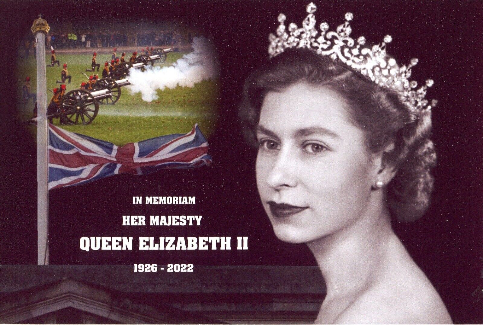 ~~~ ORIGINAL~~~ POSTCARD ~~ Queen Elizabeth II of England
