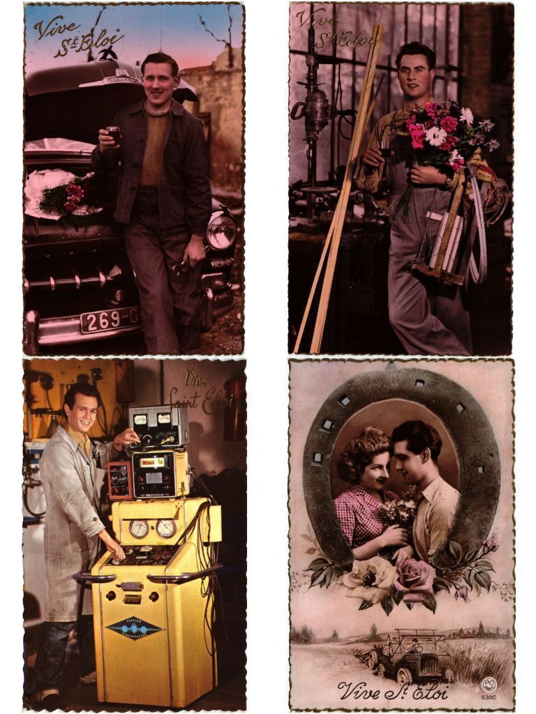 STe. ELOI NAMES DAY Glamour 36 Vintage Postcards (L6098)