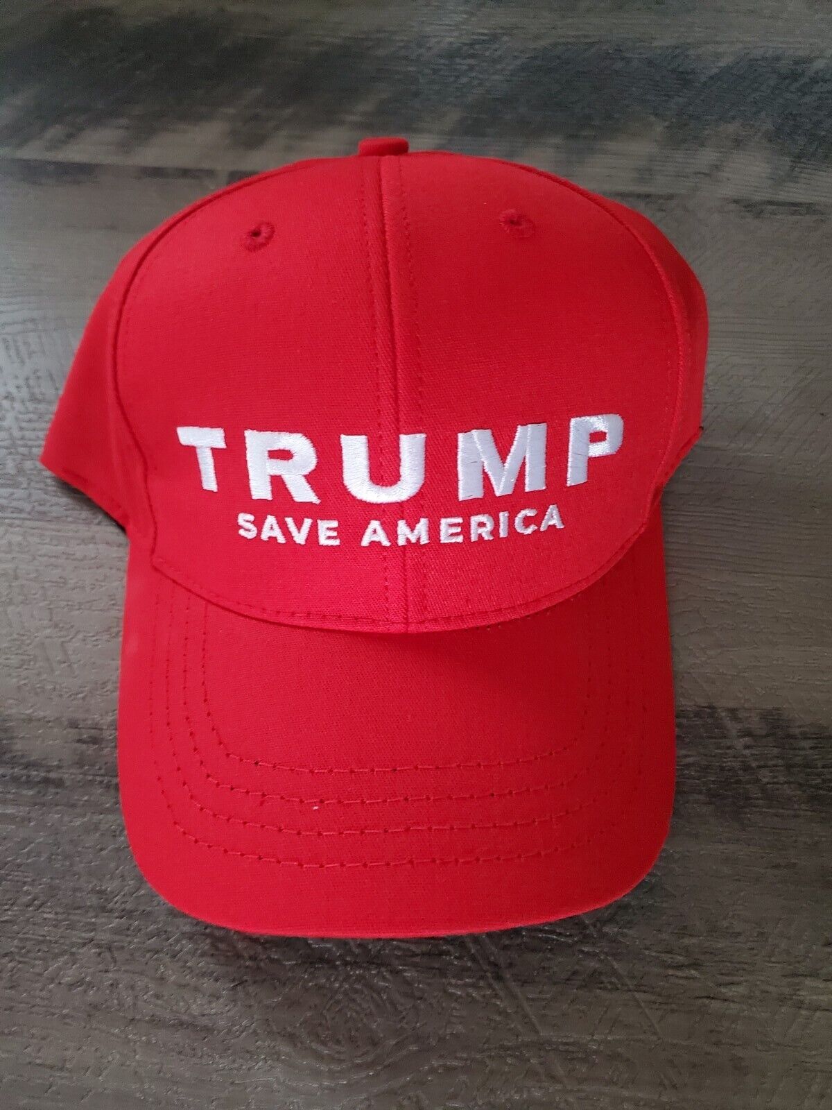 DONALD TRUMP OFFICIAL HAT TRUMP SAVE AMERICA New RED & WHITE NEW RARE