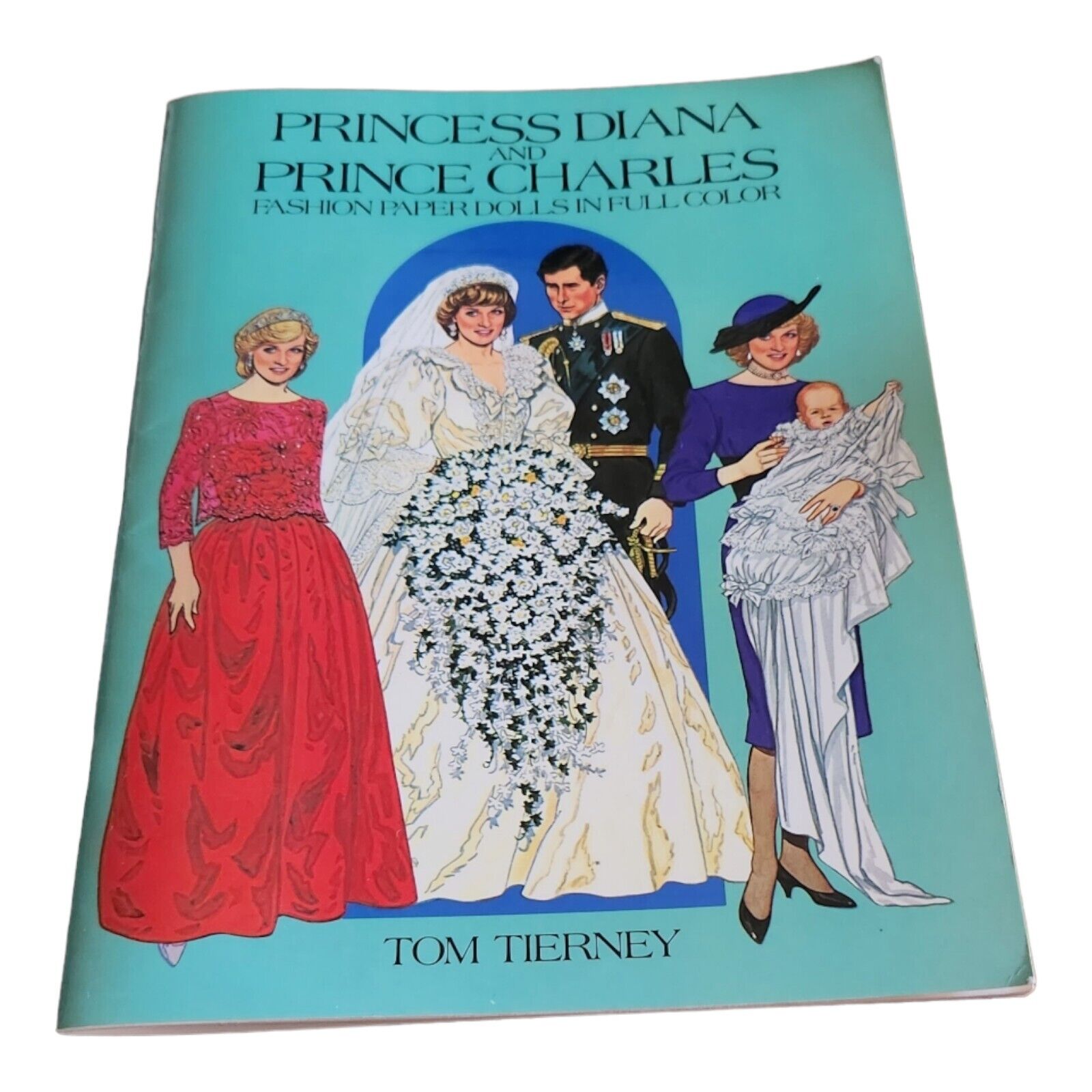 Vintage Princess Diana And Prince Charles Paper Dolls