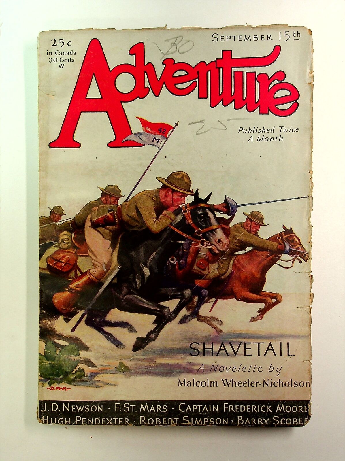 Adventure Pulp/Magazine Sep 15 1930 Vol. 76 #1 GD/VG 3.0