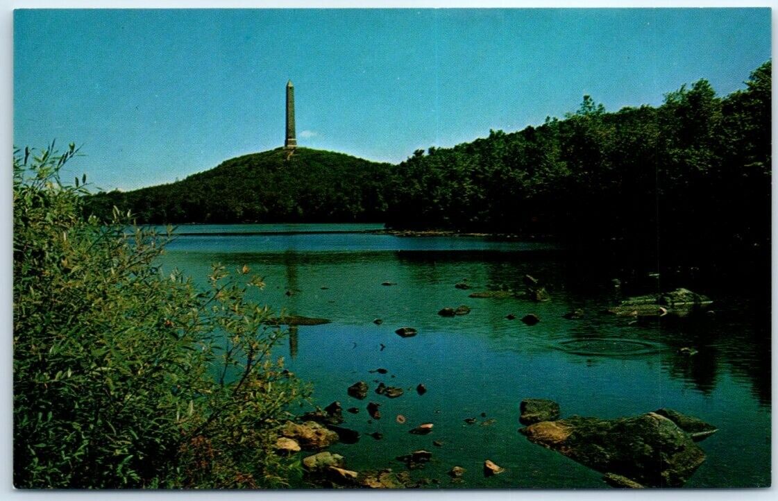 Postcard - High Point Monument - Montague, New Jersey