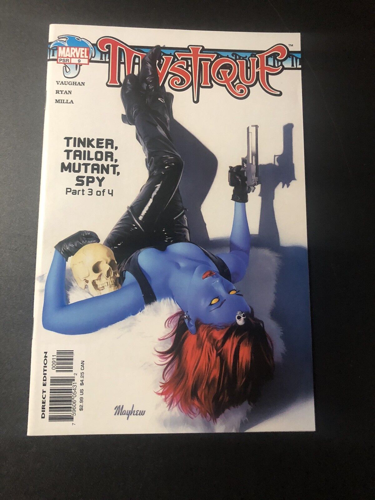 Marvel Comics Mystique (2003) #9, Tinker, Tailor, Mutant Spy Part 3, Vaughan,