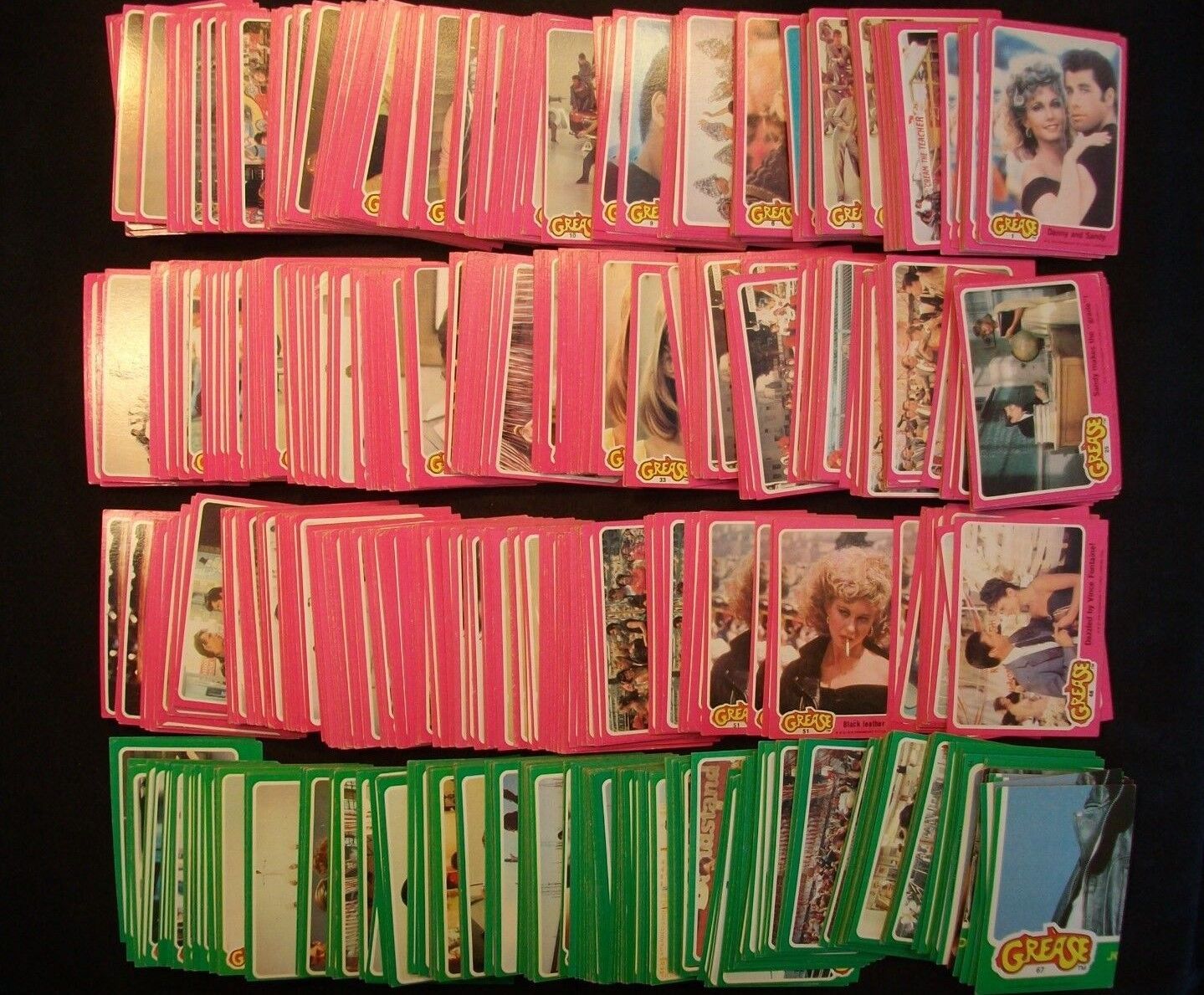 1978 Topps GREASE cards QUANTITY U PICK READ DESCRIPTION BEFORE BUYING 3 FOR 1