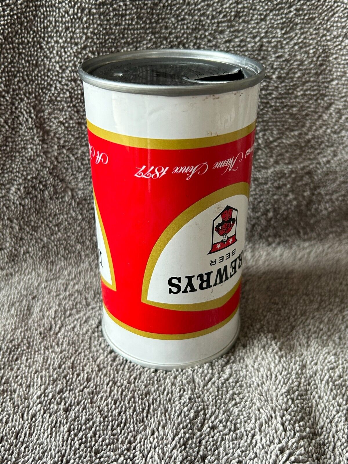 Drewrys Zip Top Beer Can - - Bottom is Open-  Empty Can - Chicago IL