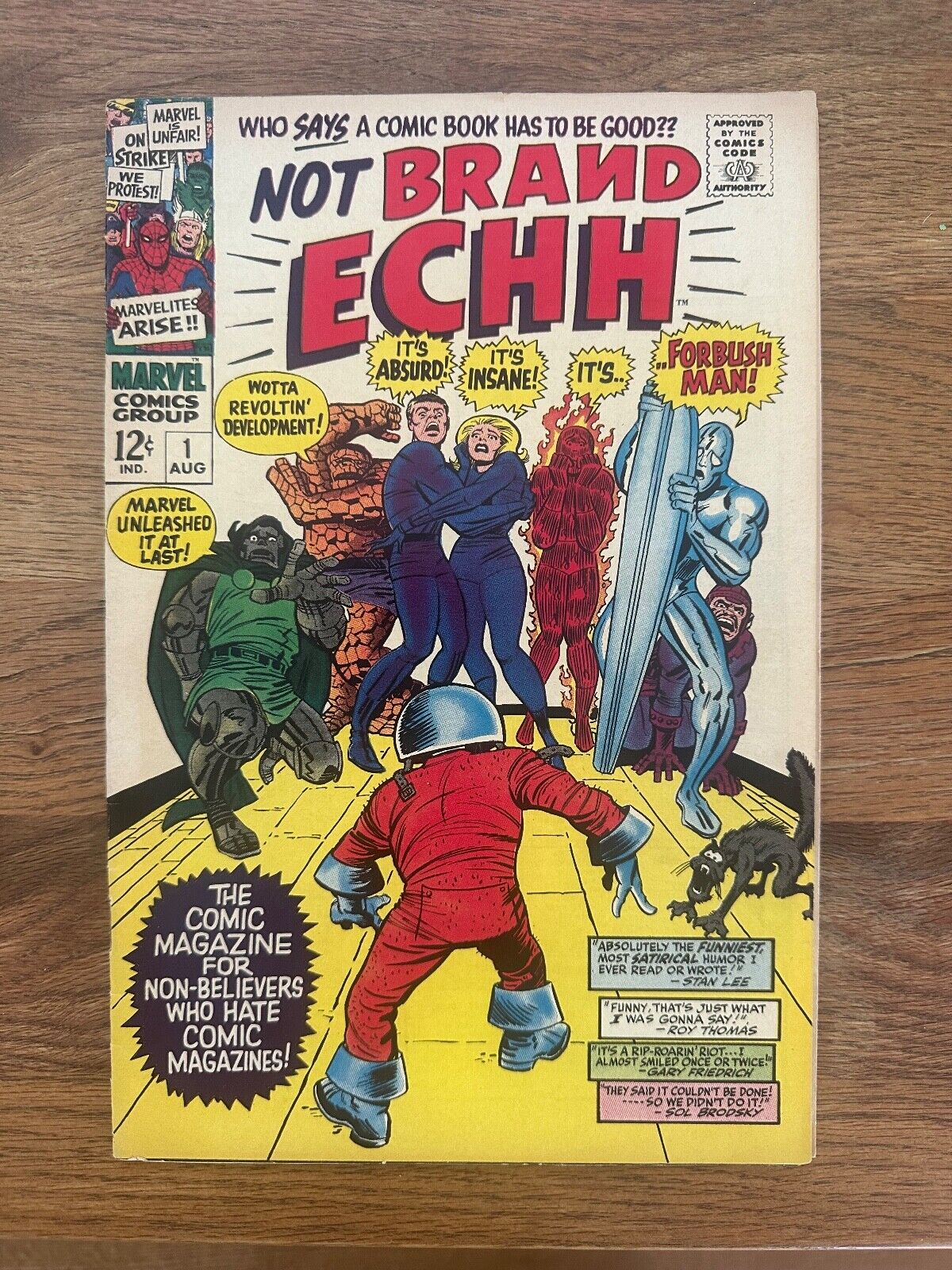 Marvel Not Brand Echh #1 Silver Surfer Dr Doom Fantastic Four Stan Lee
