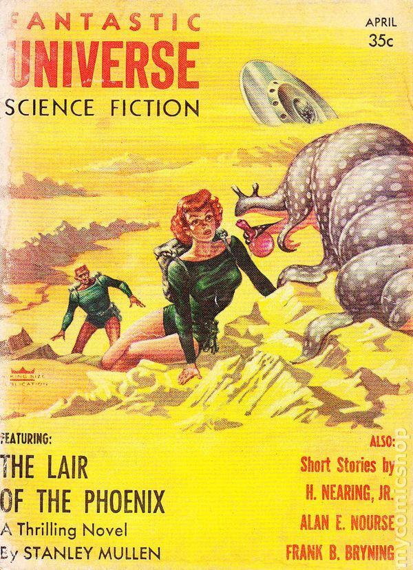Fantastic Universe Vol. 5 #3 VG 1956 Stock Image