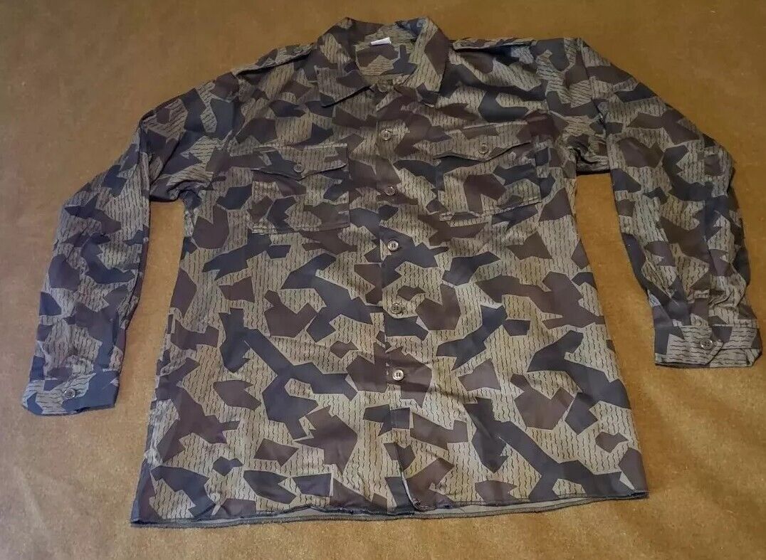Bulgarian Army splinter Camo camouflage Jacket Military Surplus Uniform 2001