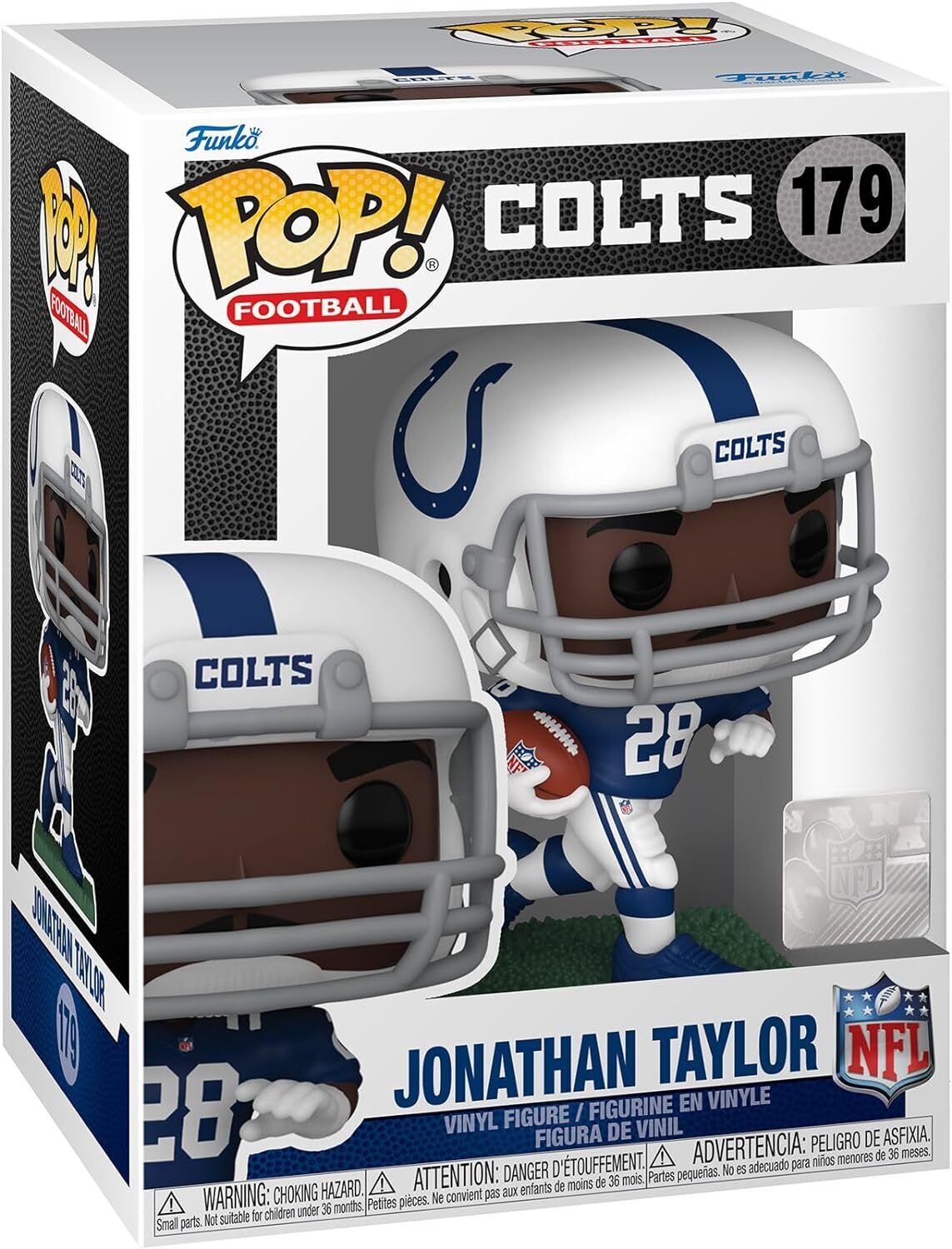 JONATHAN TAYLOR - INDIANAPOLIS COLTS - FUNKO POP - BRAND NEW - NFL 72241