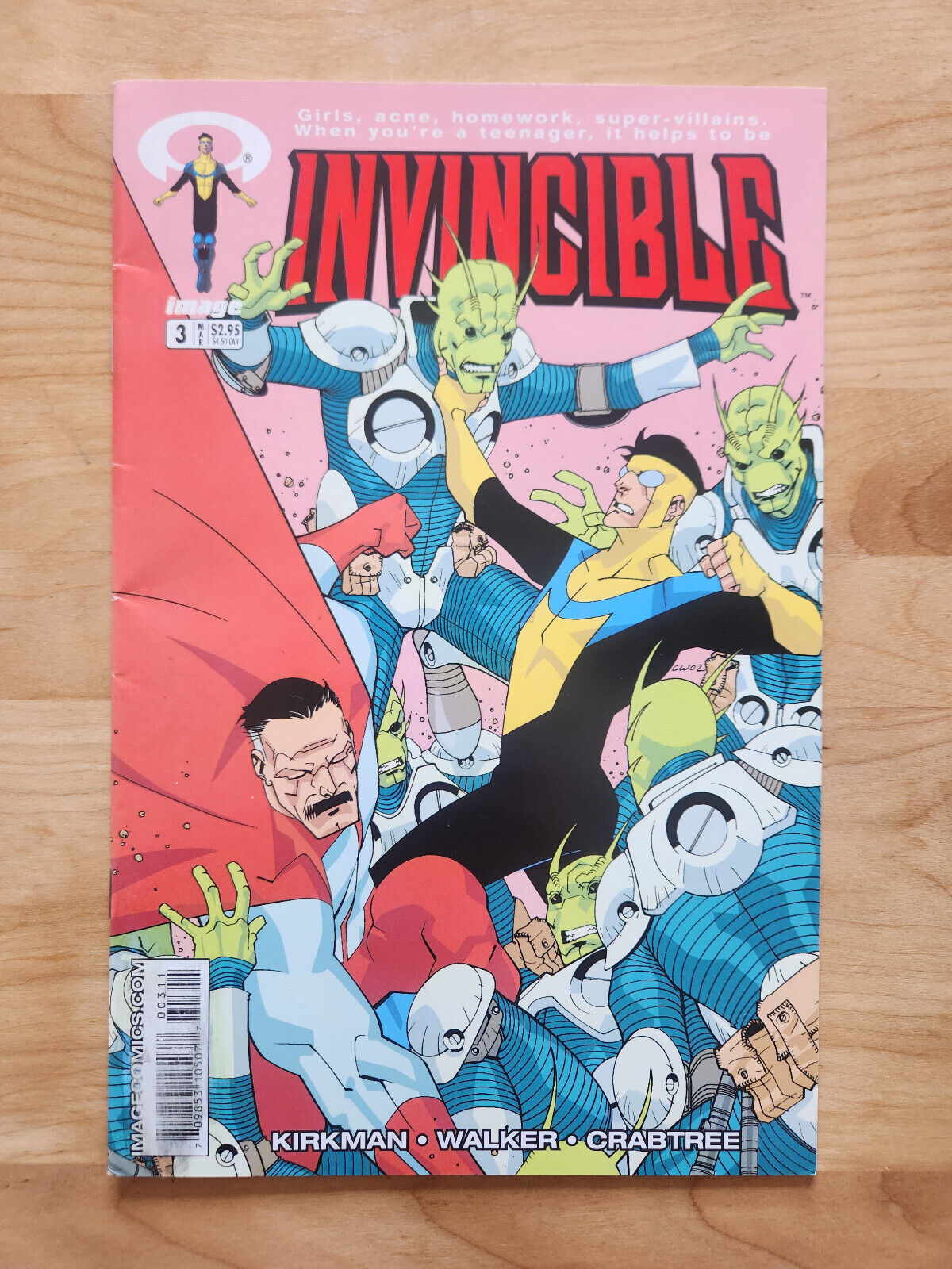 Invincible #3 Image Comics 1st App Flaxans