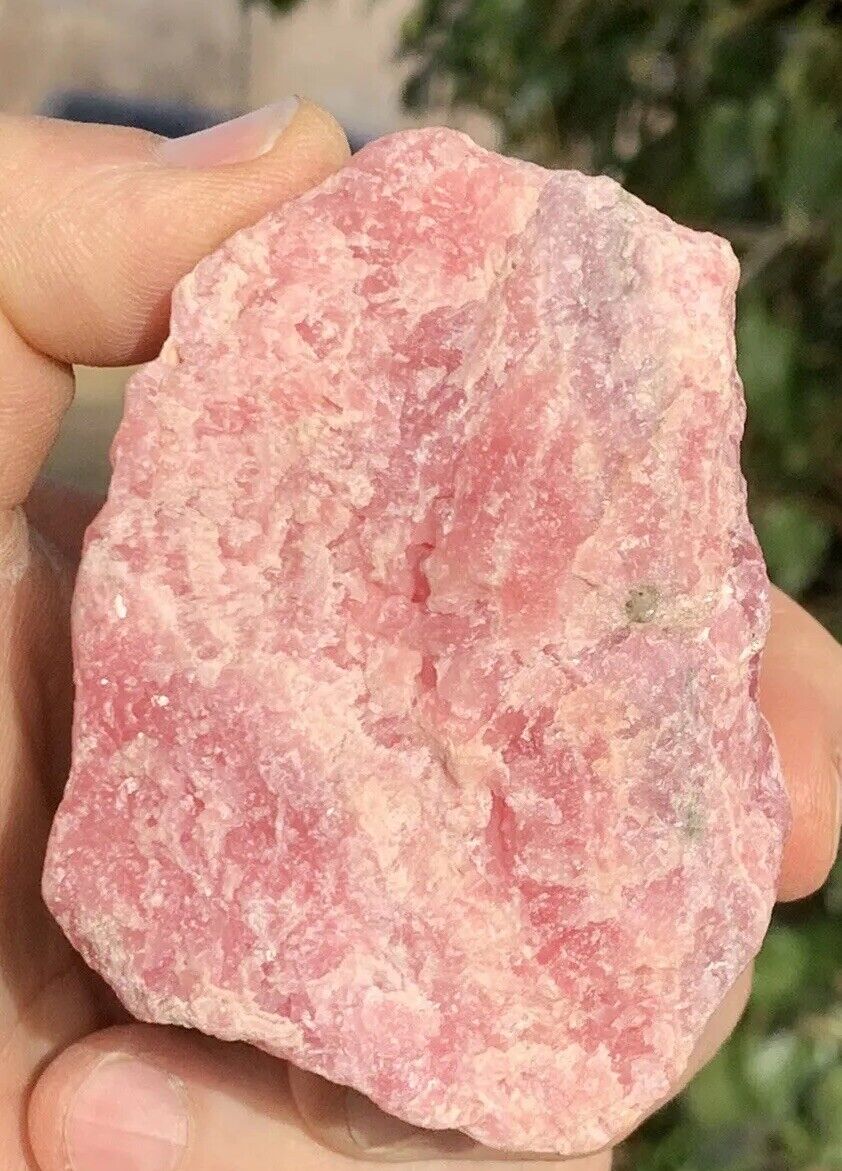 ☘️RR⚒: Super Gemmy Hot Pink Old Stock Rhodochrosite, Argentina, 357 Grams