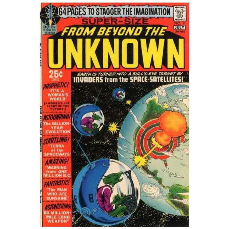 From Beyond the Unknown #11 in Near Mint minus condition. DC comics [v^