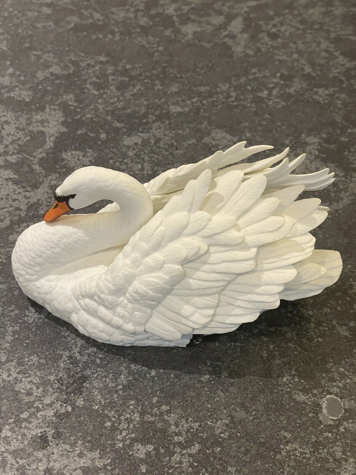 Vintage Lenox The Graceful Swan White Figurine 8”L 7.5”W 7”T