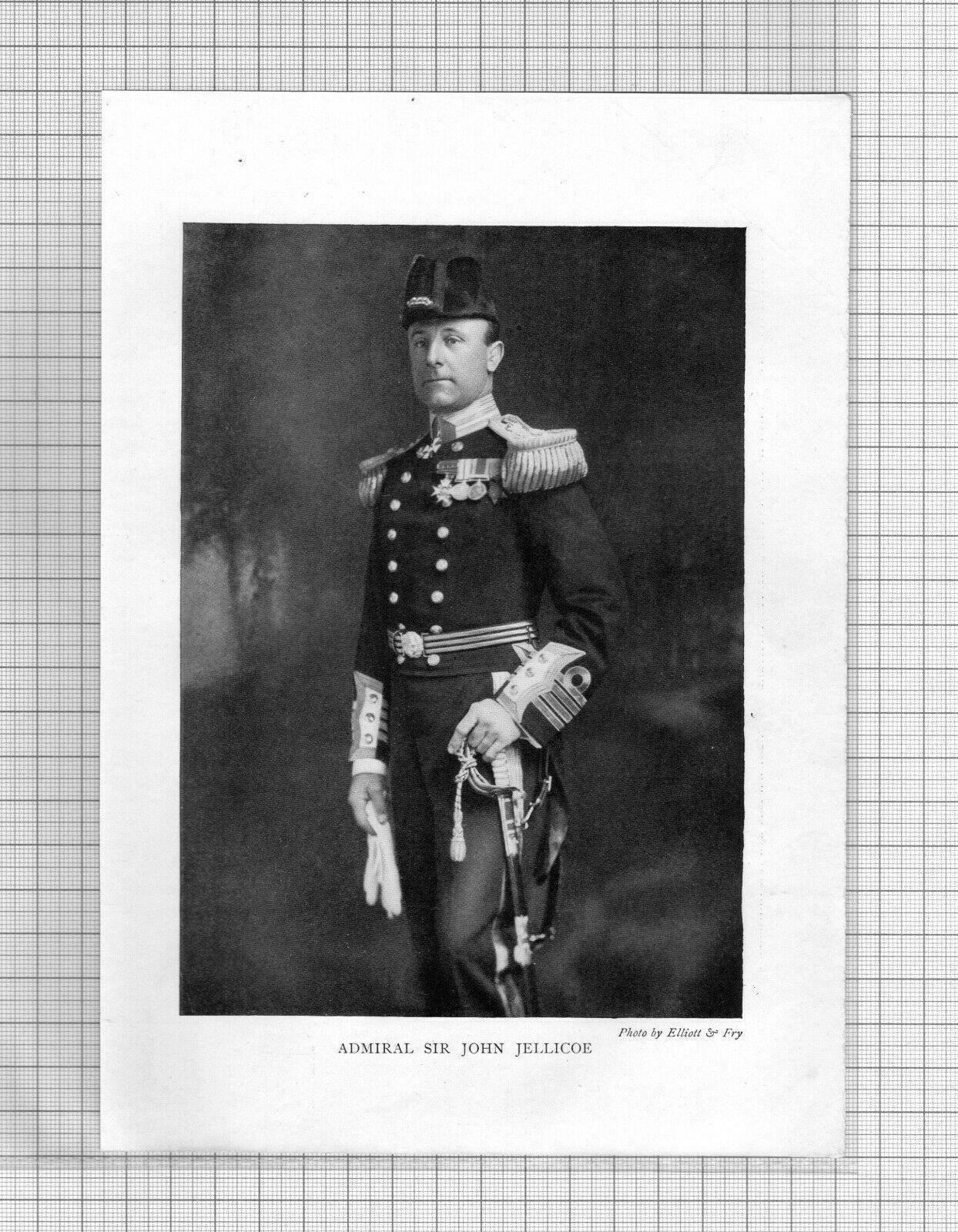 Admiral Sir John Jellicoe -  c.1920s Book Print
