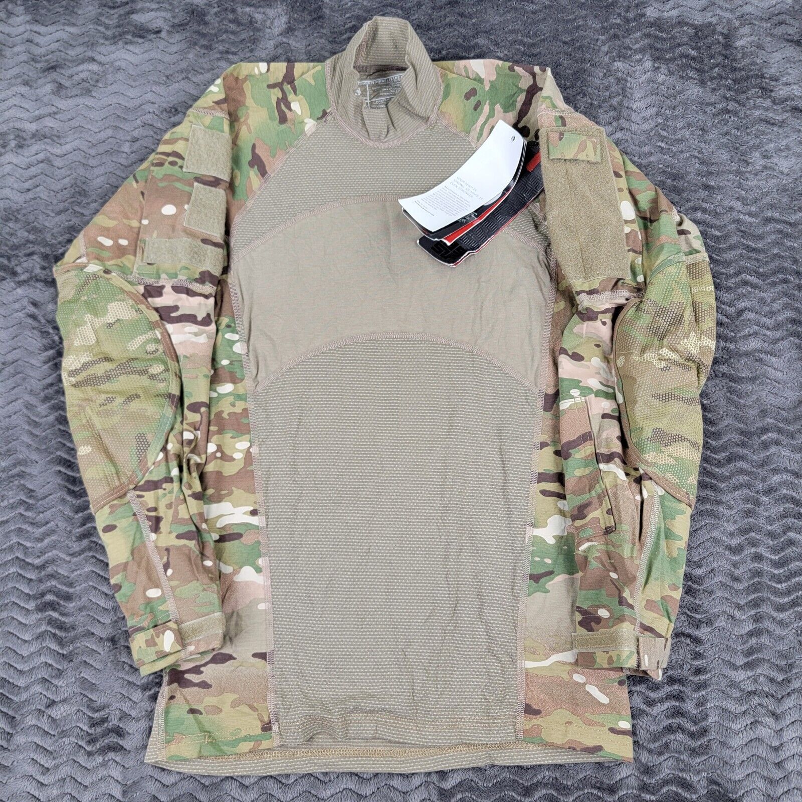 New Massif ACS Army Combat Shirt Mens Small OCP Camo Flame Resistant Military
