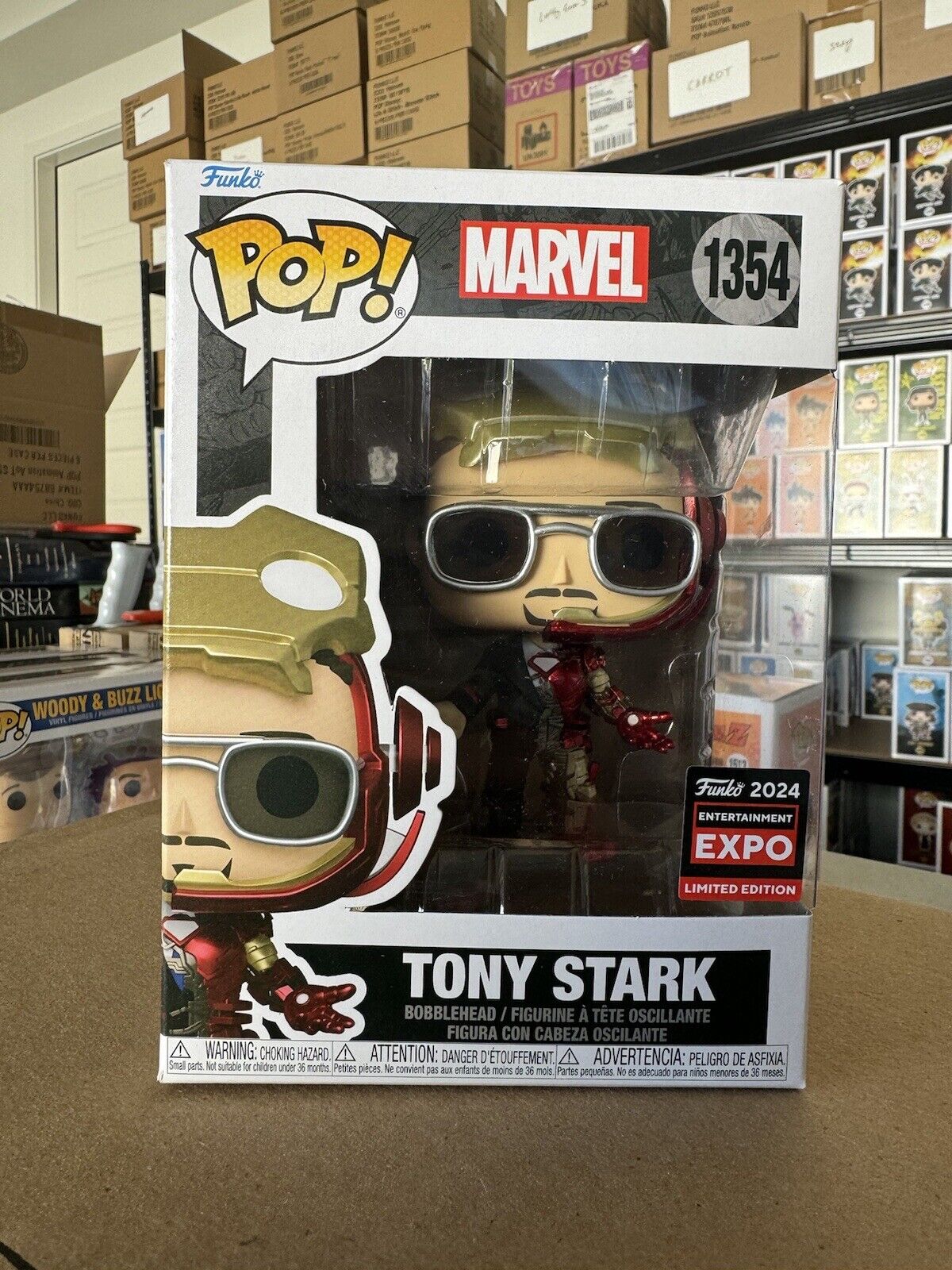 Funko POP Marvel: Tony Stark Summoning Armor (2024 Entertainment Expo)