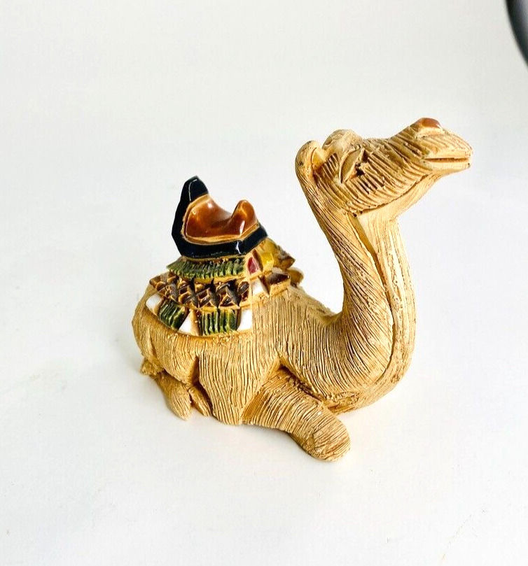 Camel Figurine Artisania Riconda DeRosa Art Pottery Uruguay 4 in. Artist Signed