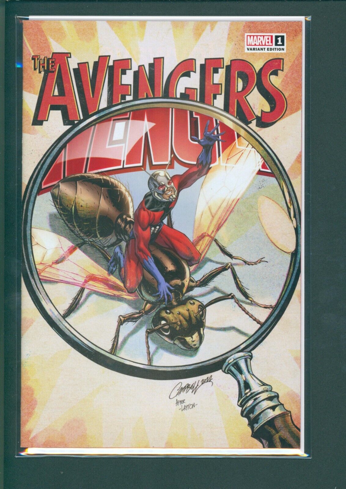 ALL-OUT AVENGERS #1 (2022) J. SCOTT CAMPBELL ANNIVERSARY VARIANT