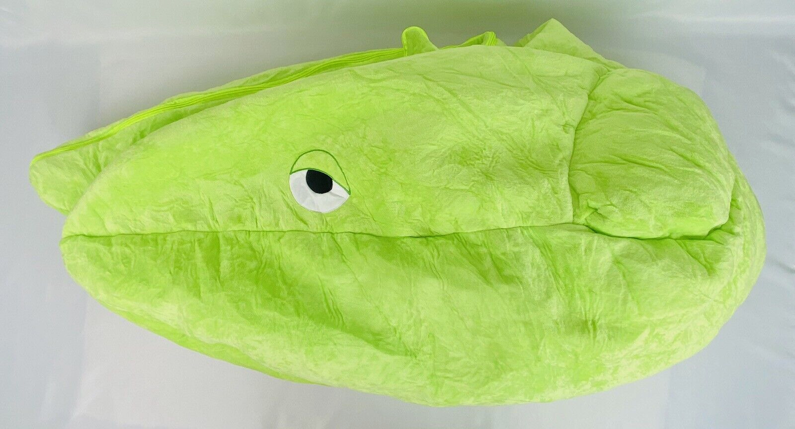 Transel Metapod-Pokemon Sleeping Bag-Plush-New w/o Tags-Bright Green - Large