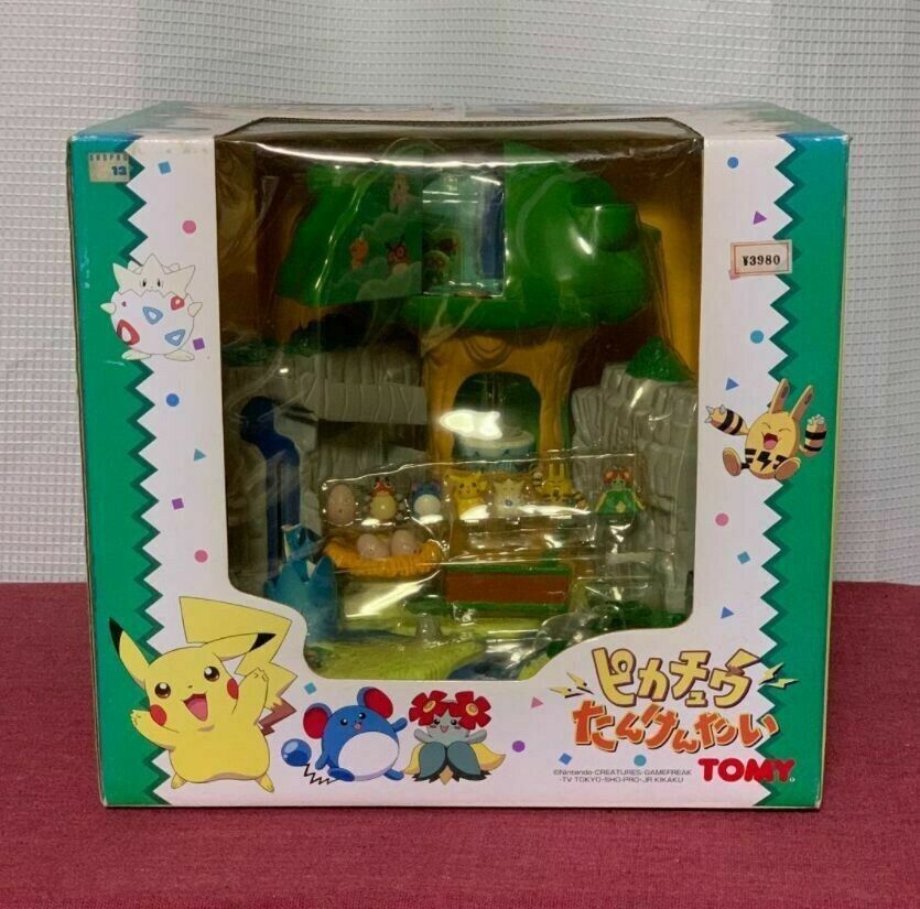 Pokemon Compact world Chibi Poke House Deluxe type Pikachu expedition Mint Japan