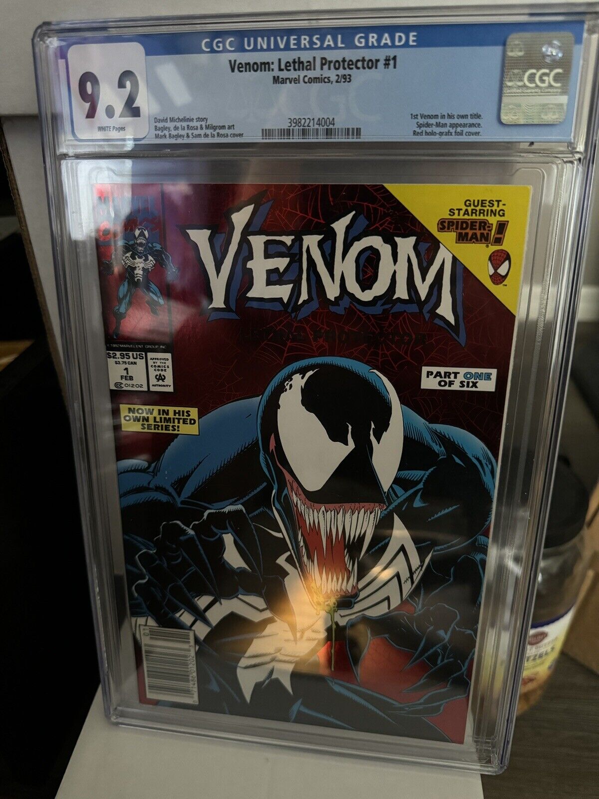 Venom: Lethal Protector #1 cgc 9.2