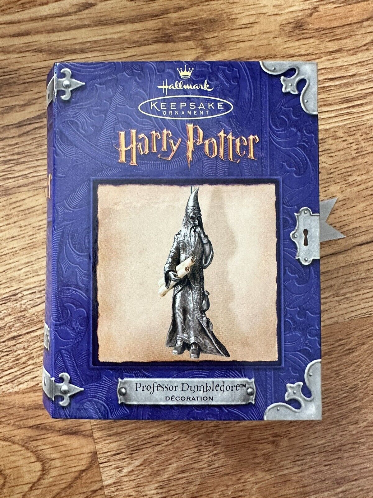 Hallmark Keepsake Harry Potter Professor Dumbledore Pewter Ornament 2000