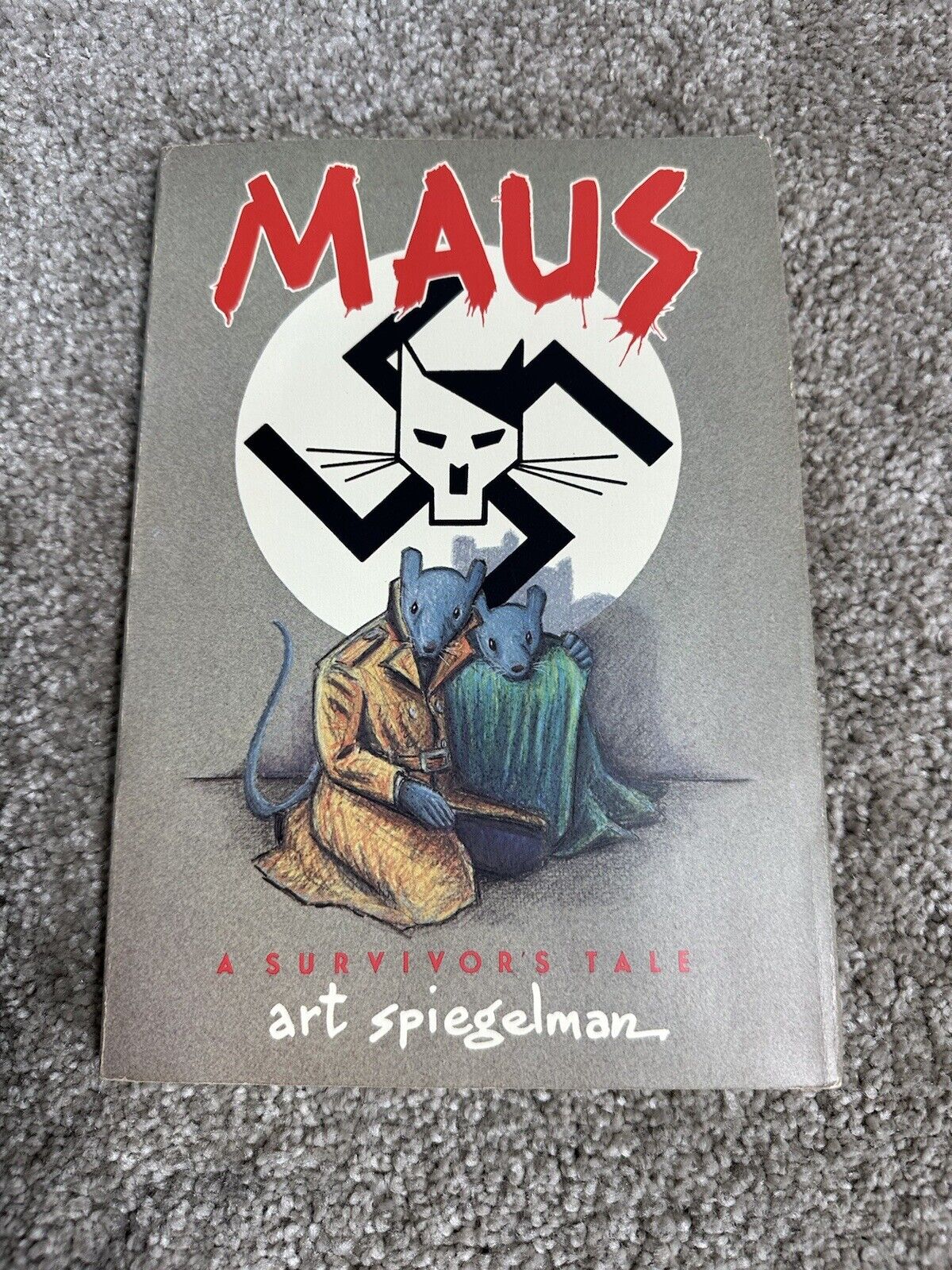 Maus I A Survivor’s Tale 1986 NM 8th Print Art Spiegelman Pantheon, Nice Shape