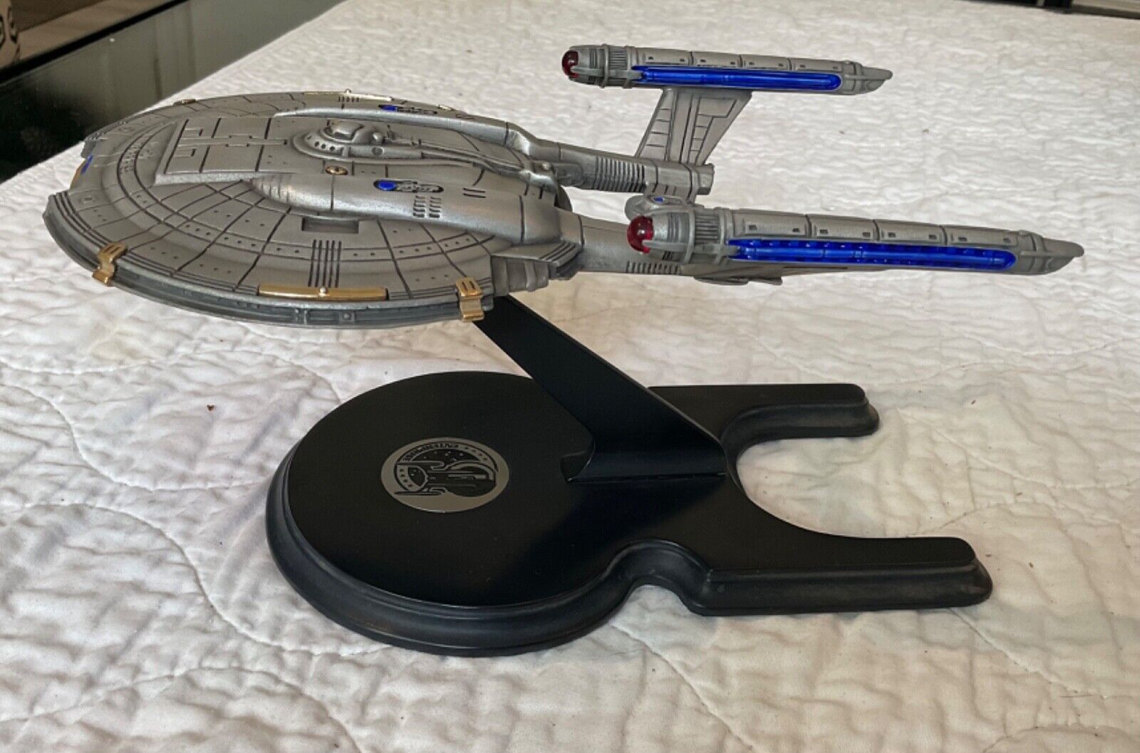 Star Trek Pewter Enterprise NX-01 Franklin Mint