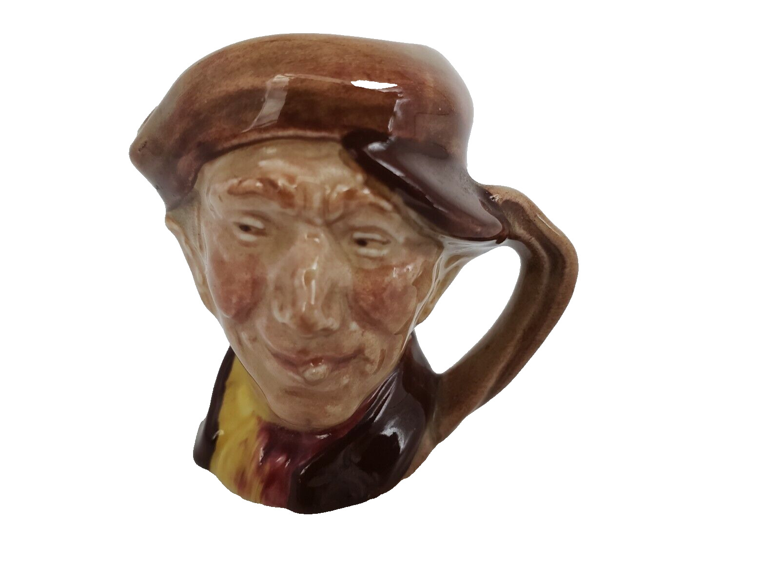Vintage ROYAL DOULTON Character Miniature ARRY Toby Mug Made In England 2-1/2”