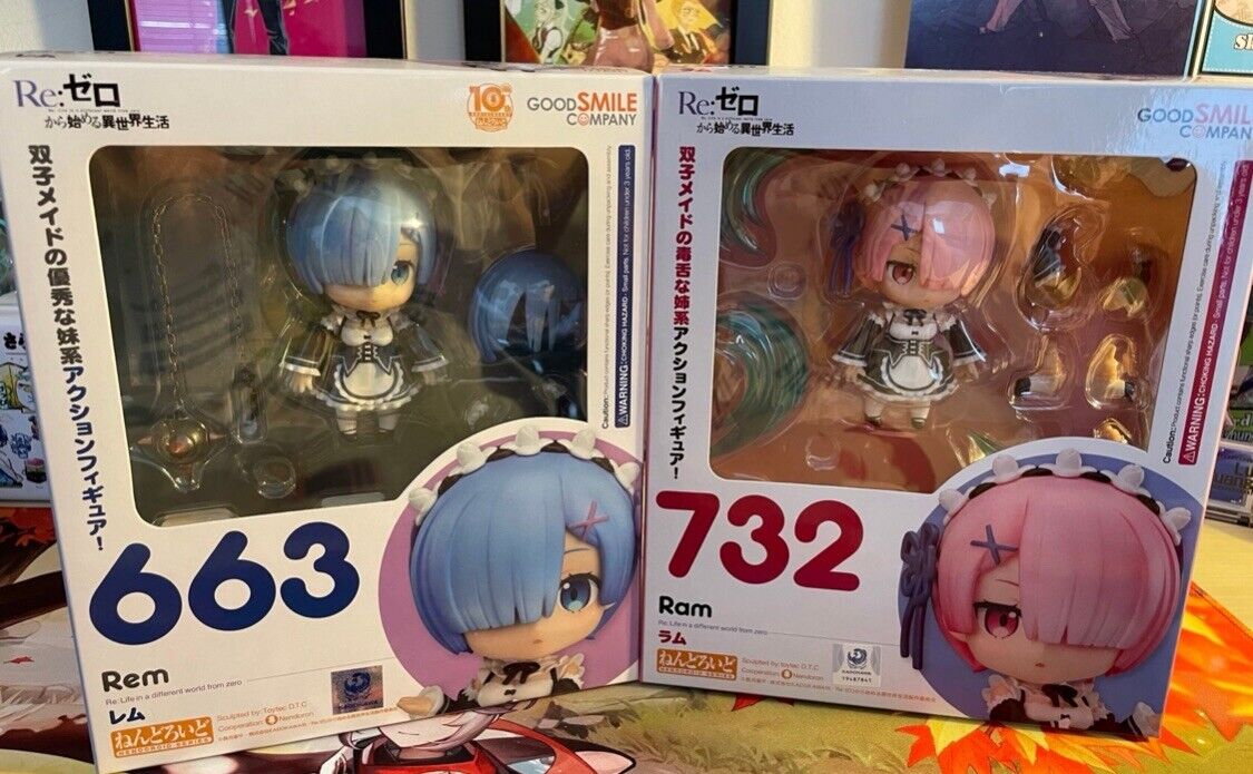 Nendoroid Rem And Ram Re:Zero Starting Life In Another World