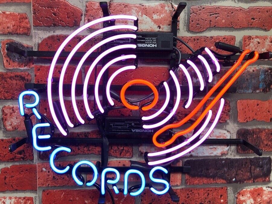Records Disco Neon Light Sign 20\