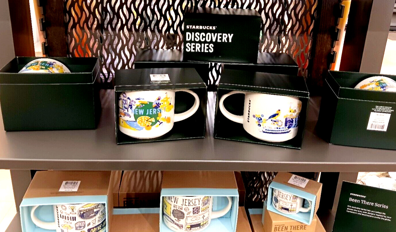 ONE BRAND NEW STARBUCKS NEW JERSEY DISCOVERY SERIES 14oz MUG JUST RELEASED 2024