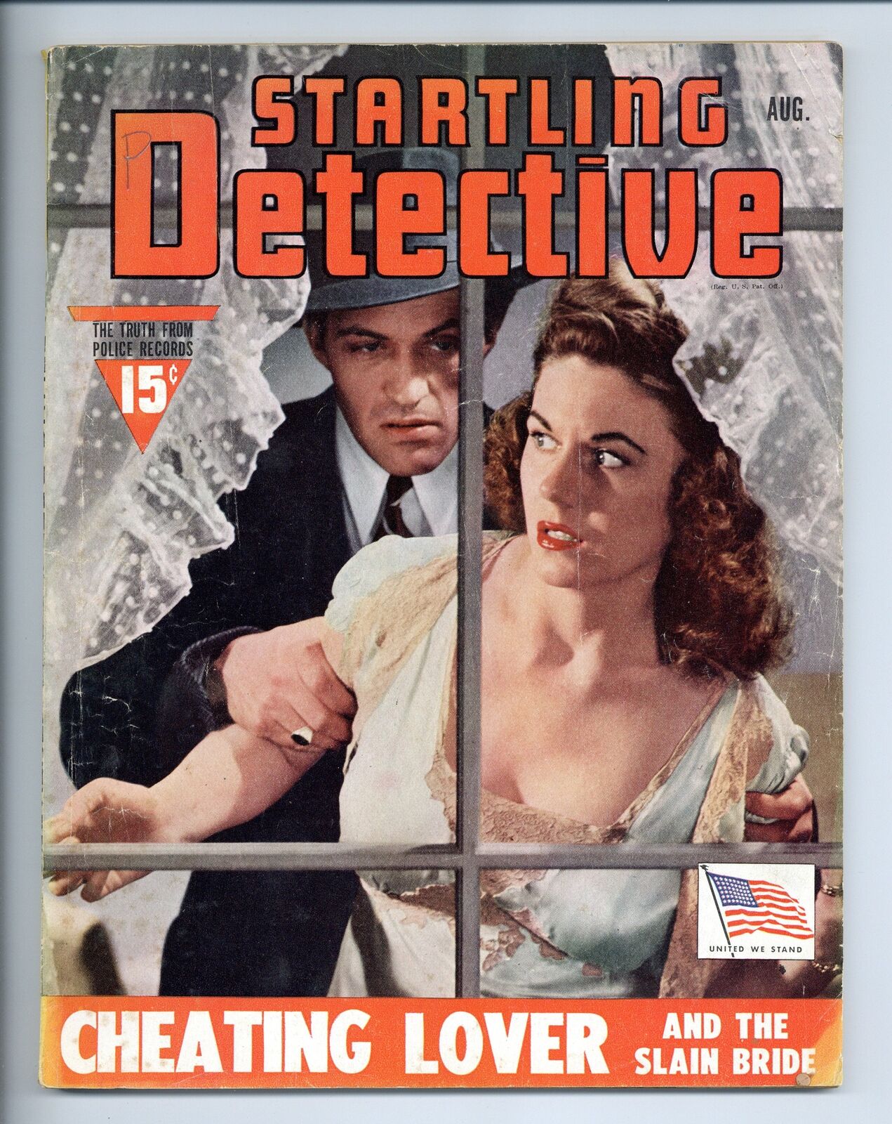 Startling Detective Adventures Pulp / Magazine Aug 1942 #169 GD- 1.8