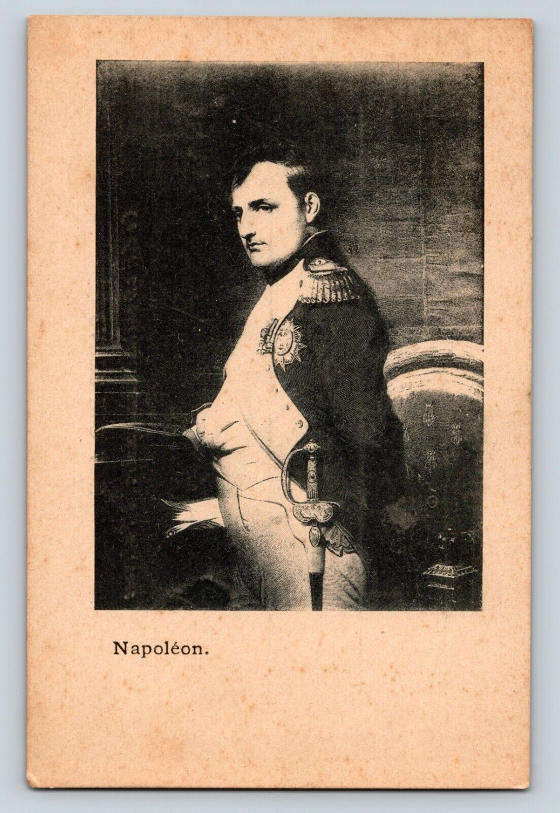 Napoleon Bonaparte French Military Leader Portrait Postcard