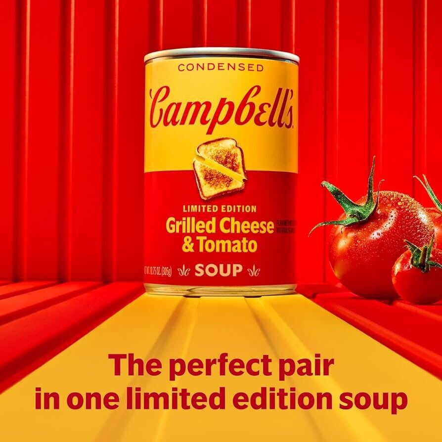 Campbell’s Grilled Cheese & Tomato Soup - Limited Edition (ONE CAN PER ORDER)