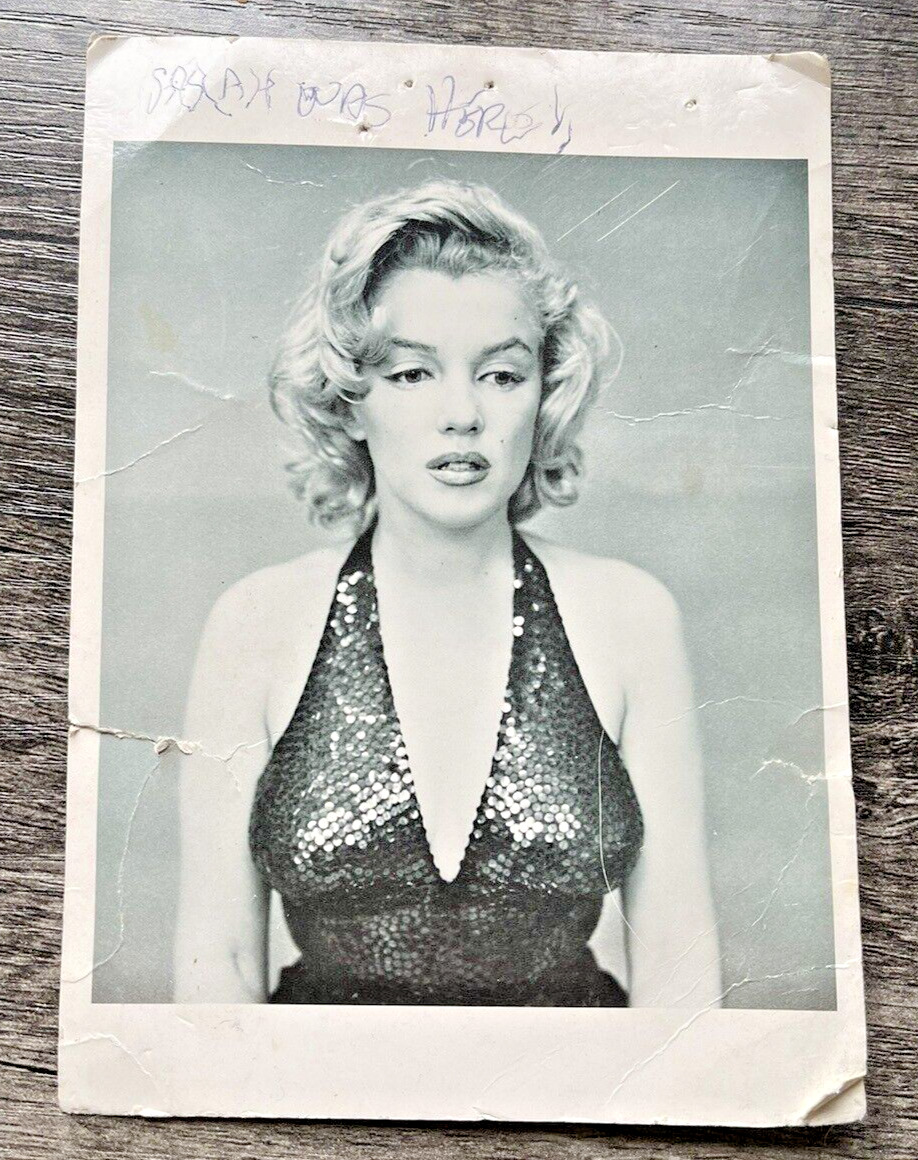 Marilyn Monroe Actress 1957 Vintage Photo by Richard Avedon on Modern Postcard