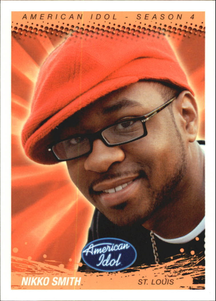 2005 American Idol Season Four Non-Sport Card #27 Nikko Smith