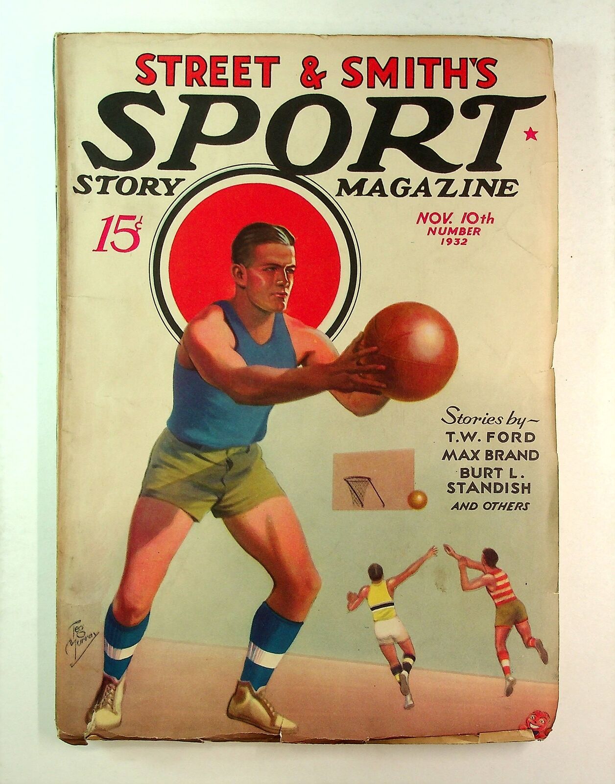 Sport Story Magazine Pulp Nov 10 1932 Vol. 37 #3 FN- 5.5