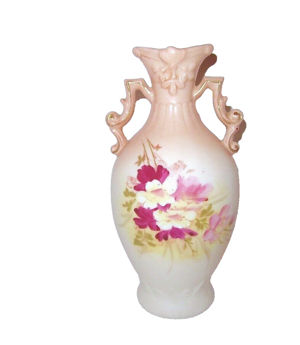 Robert Hanke Austrian Porcelain Vase Art Nouveau Antique 5 3/4\