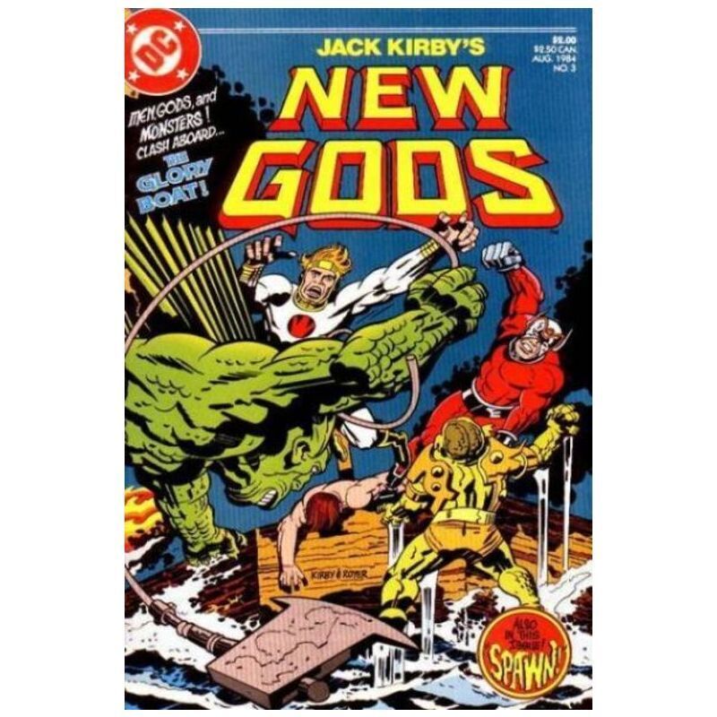New Gods (1984 series) #3 in Near Mint condition. DC comics [u.