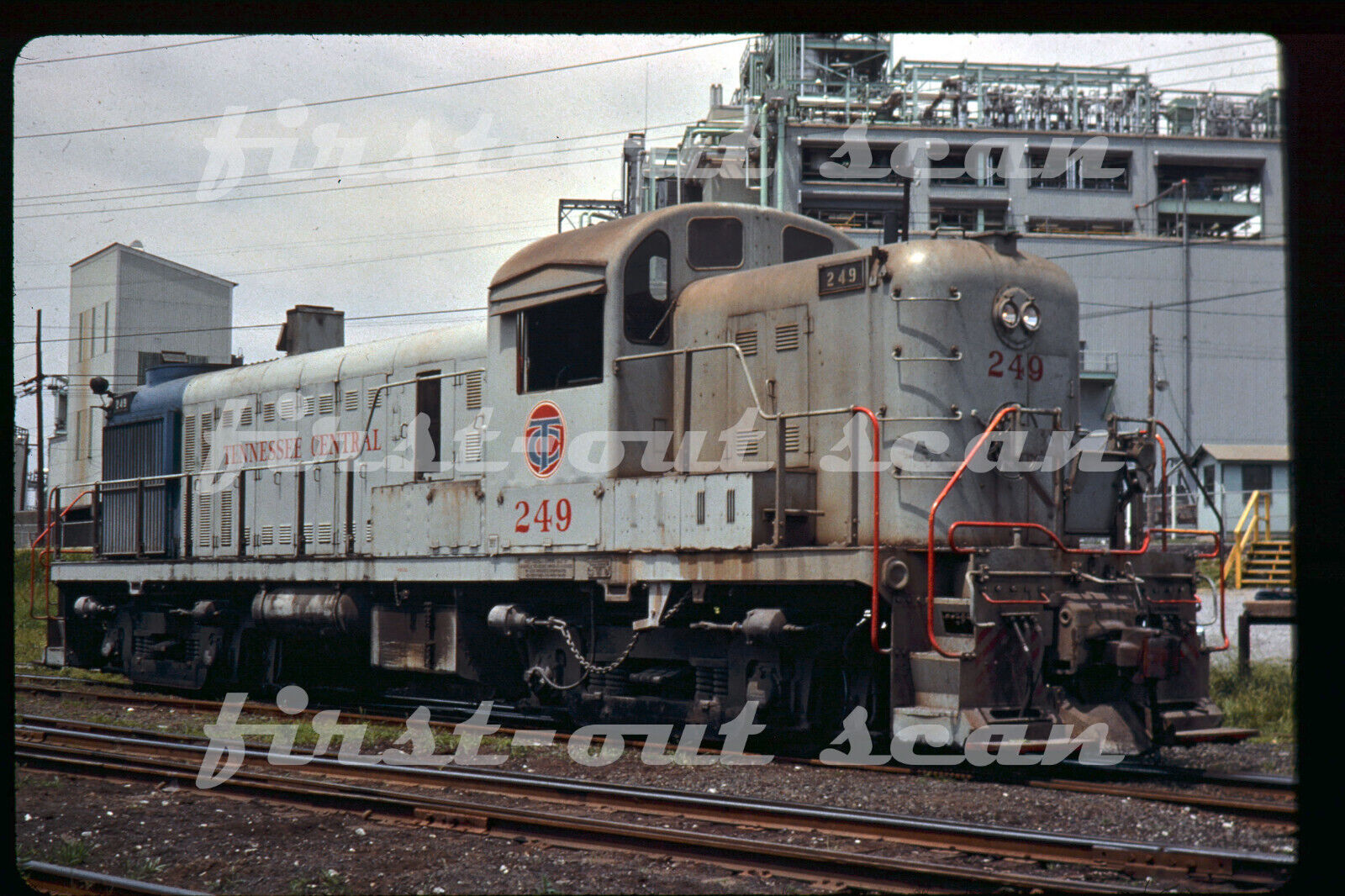 R DUPLICATE SLIDE - Tennessee Central TC 249 ALCO RS-3