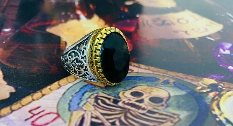 Millionaire Occult Alchemist Silver Ring c. 1747 ~ Over 58,000 Magic Infusions