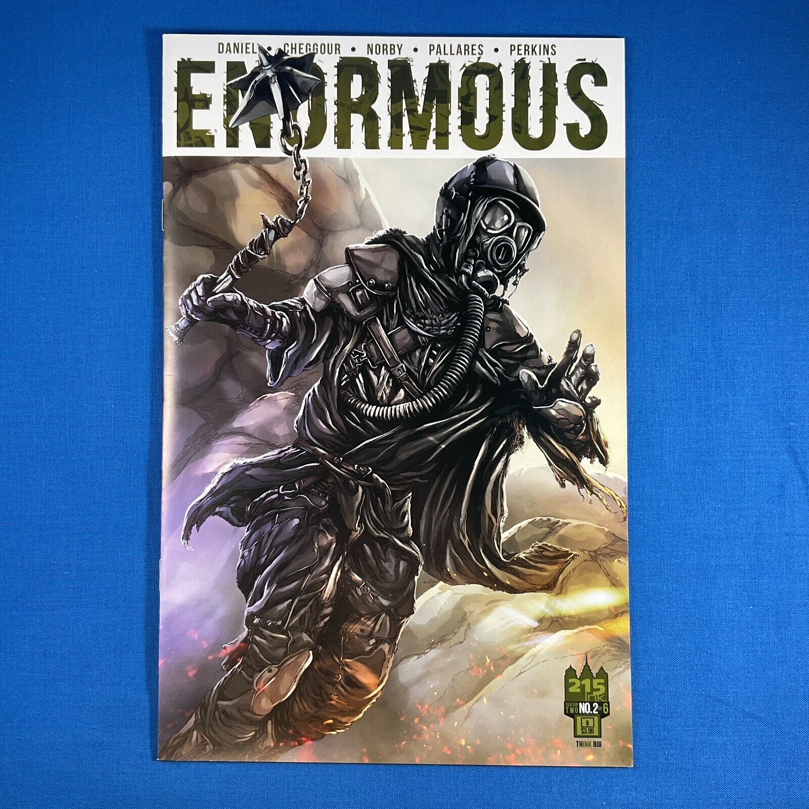 ENORMOUS #8 Cover A First Printing 2015 215Ink 2 of 6 Comic Book