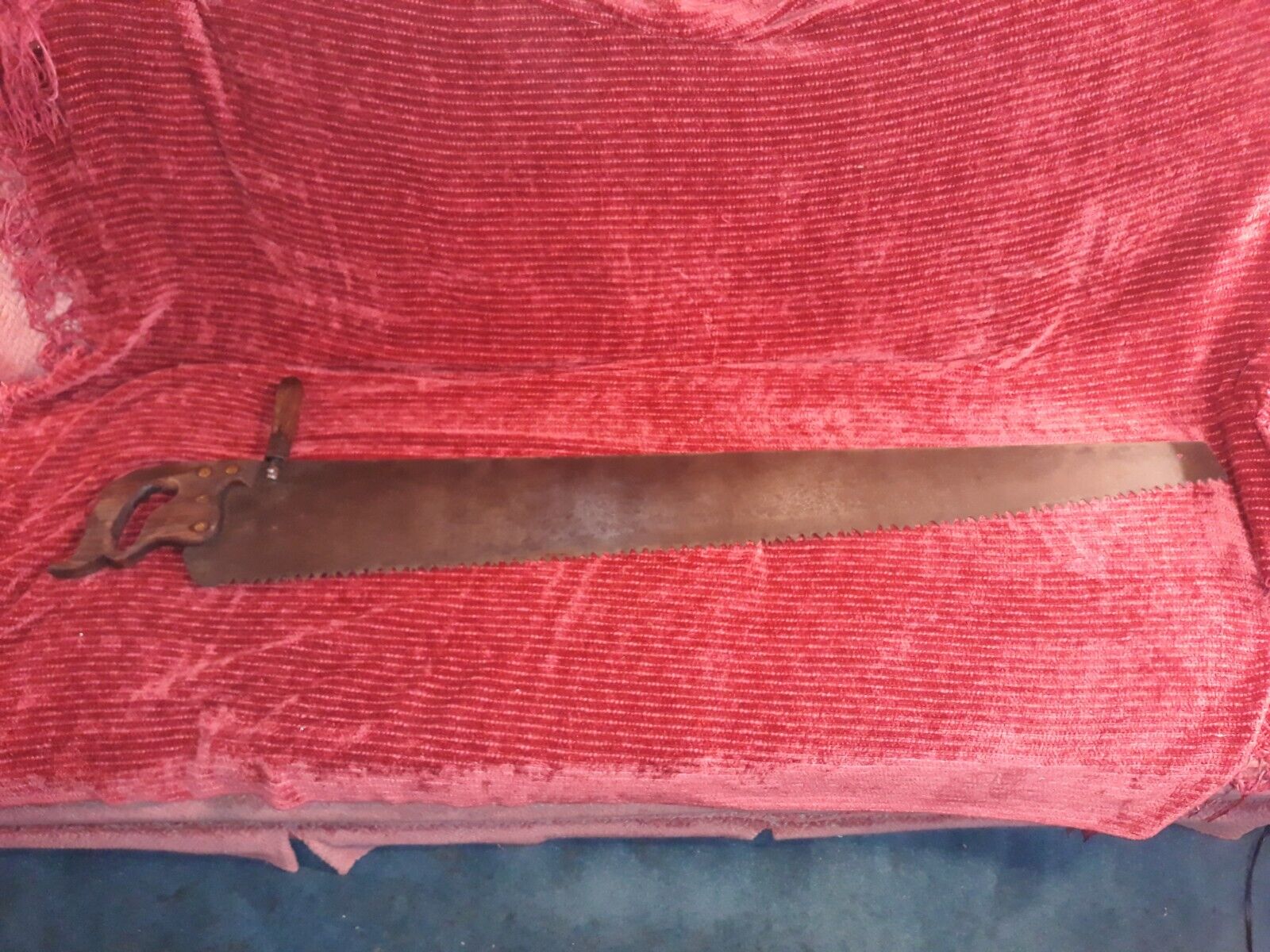 VINTAGE E.C. ATKINS & CO. ONE OR TWO MAN CROSSCUT SAW